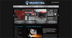 Desktop Screenshot of martelwelding.com