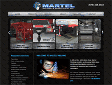 Tablet Screenshot of martelwelding.com